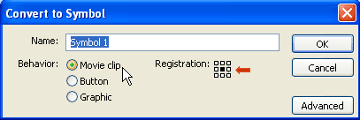 Convert to Symbol Window